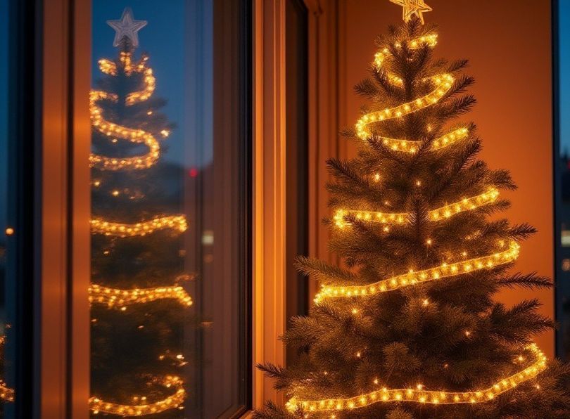 Adornos navideños: modernizando el árbol
